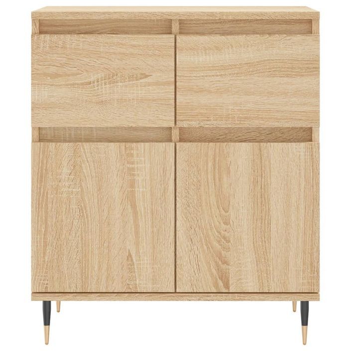 Buffet Chêne sonoma 60x35x70 cm Bois d'ingénierie - Photo n°5