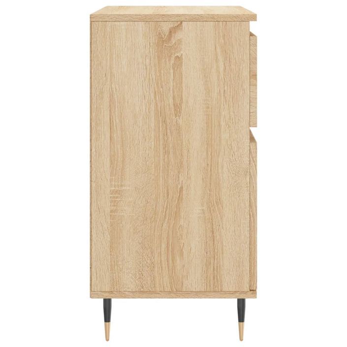 Buffet Chêne sonoma 60x35x70 cm Bois d'ingénierie - Photo n°7