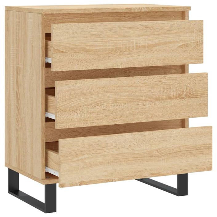 Buffet Chêne sonoma 60x35x70 cm Bois d'ingénierie - Photo n°6