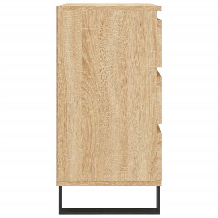 Buffet Chêne sonoma 60x35x70 cm Bois d'ingénierie - Photo n°7