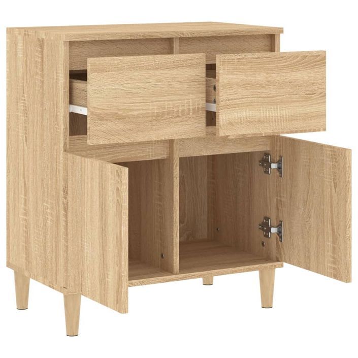 Buffet Chêne sonoma 60x35x70 cm Bois d'ingénierie - Photo n°6