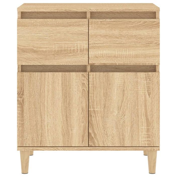 Buffet Chêne sonoma 60x35x70 cm Bois d'ingénierie - Photo n°7