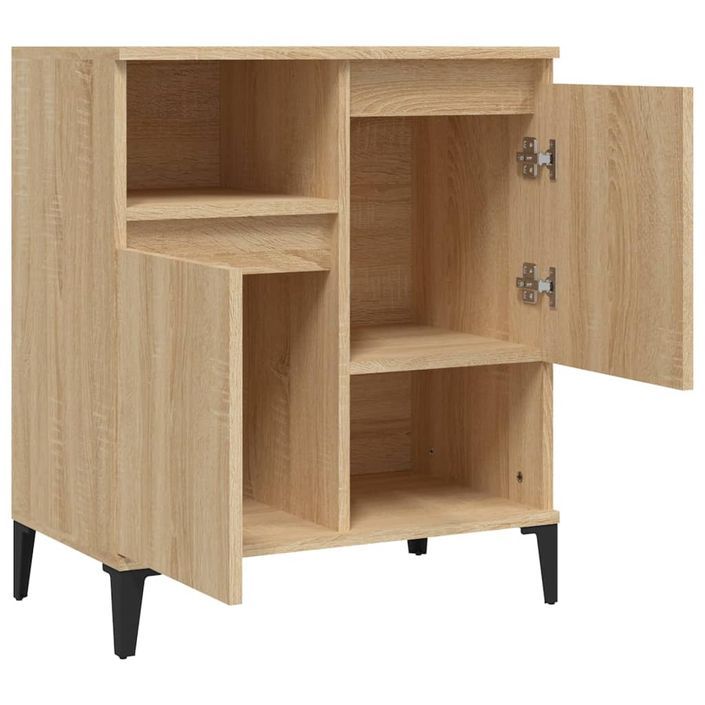 Buffet Chêne sonoma 60x35x70 cm Bois d'ingénierie - Photo n°6