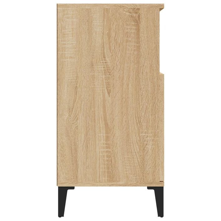 Buffet Chêne sonoma 60x35x70 cm Bois d'ingénierie - Photo n°7