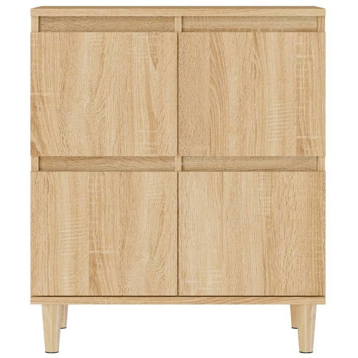 Buffet Chêne sonoma 60x35x70 cm Bois d'ingénierie - Photo n°6