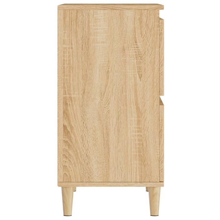 Buffet Chêne sonoma 60x35x70 cm Bois d'ingénierie - Photo n°7