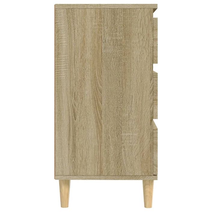 Buffet Chêne sonoma 60x35x70 cm Bois d'ingénierie - Photo n°8