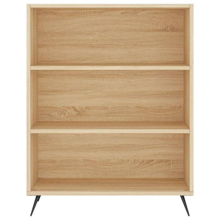 Buffet chêne sonoma 69,5x32,5x180 cm bois d'ingénierie - Photo n°5