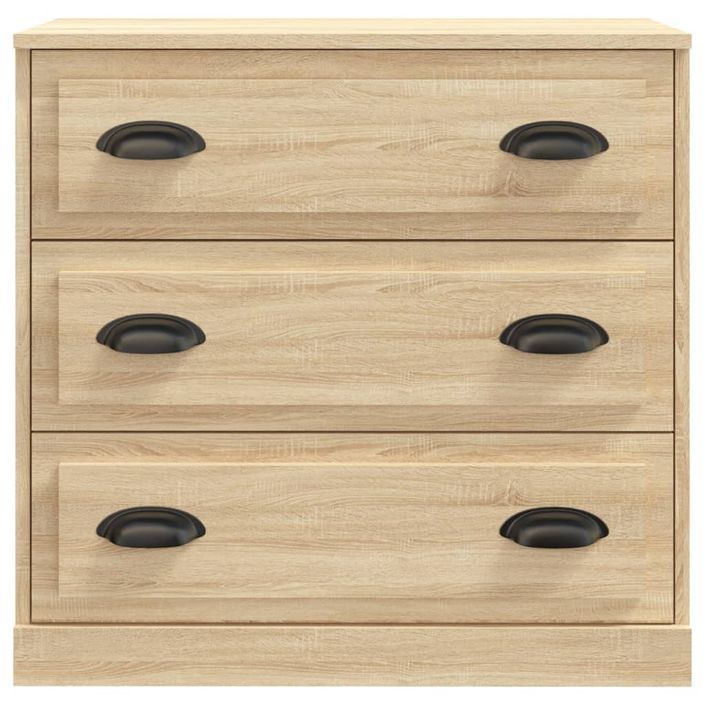 Buffet chêne sonoma 70x35,5x67,5 cm bois d'ingénierie - Photo n°4