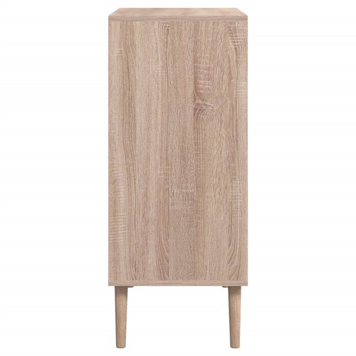 Buffet chêne sonoma 80x38,5x88 cm bois d'ingénierie - Photo n°6