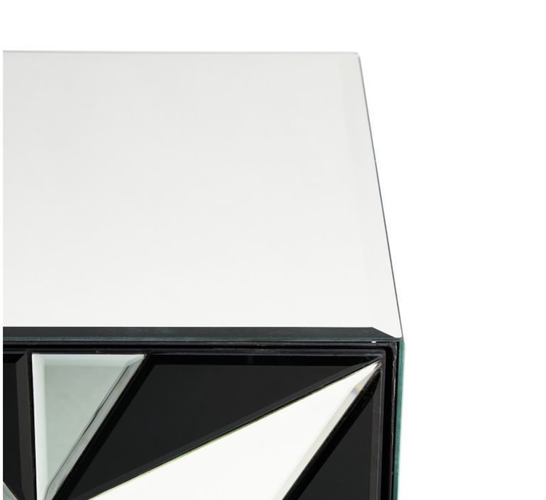Buffet design miroirs argentés 3 portes Klym - Photo n°5
