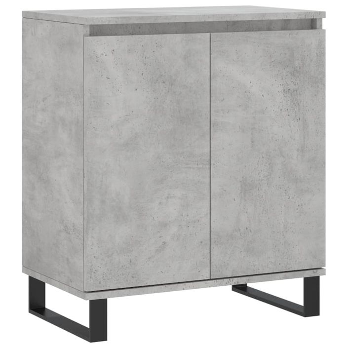 Buffet Gris béton 60x35x70 cm Bois d'ingénierie - Photo n°1