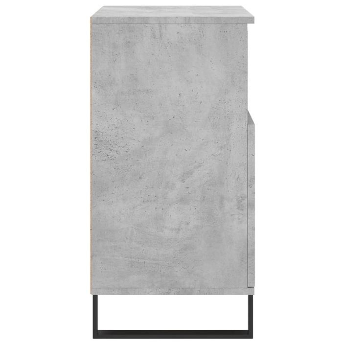 Buffet Gris béton 60x35x70 cm Bois d'ingénierie - Photo n°7