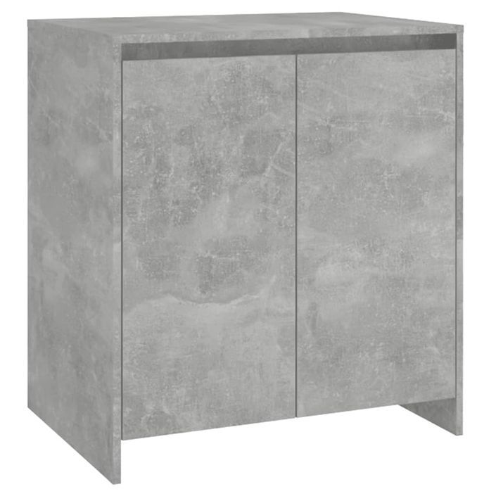 Buffet Gris béton 70x40x73,5 cm - Photo n°1