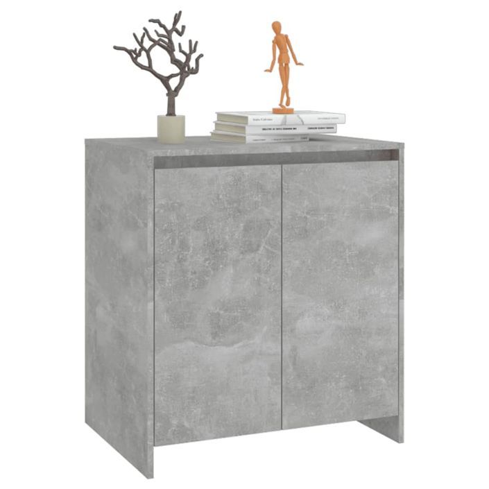 Buffet Gris béton 70x40x73,5 cm - Photo n°4