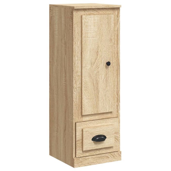 Buffet haut chêne sonoma 36x35,5x103,5 cm bois d'ingénierie - Photo n°1