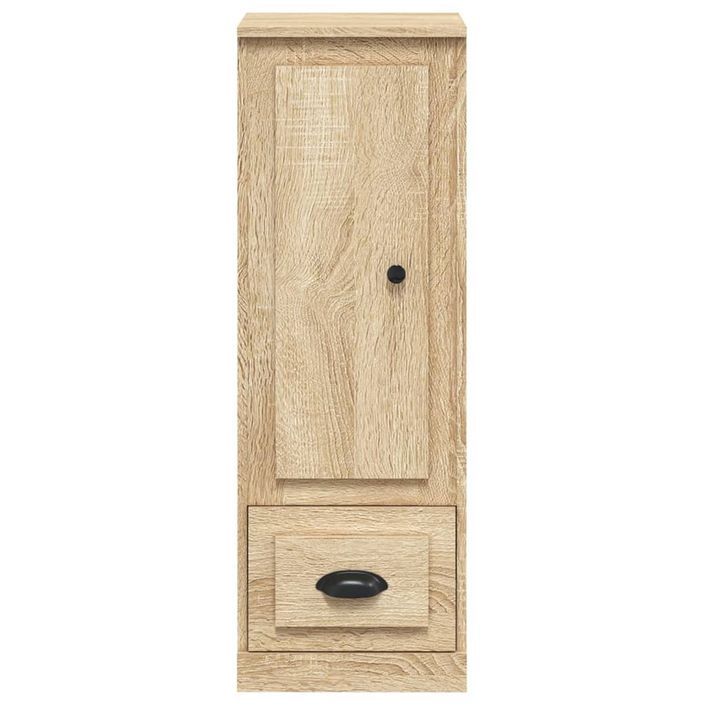 Buffet haut chêne sonoma 36x35,5x103,5 cm bois d'ingénierie - Photo n°5