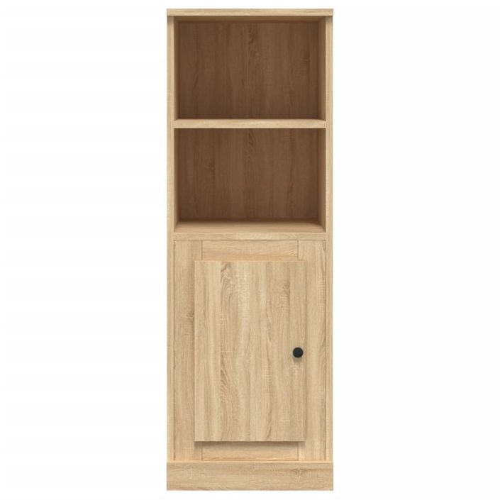 Buffet haut chêne sonoma 36x35,5x103,5 cm bois d'ingénierie - Photo n°6