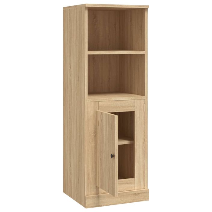 Buffet haut chêne sonoma 36x35,5x103,5 cm bois d'ingénierie - Photo n°8