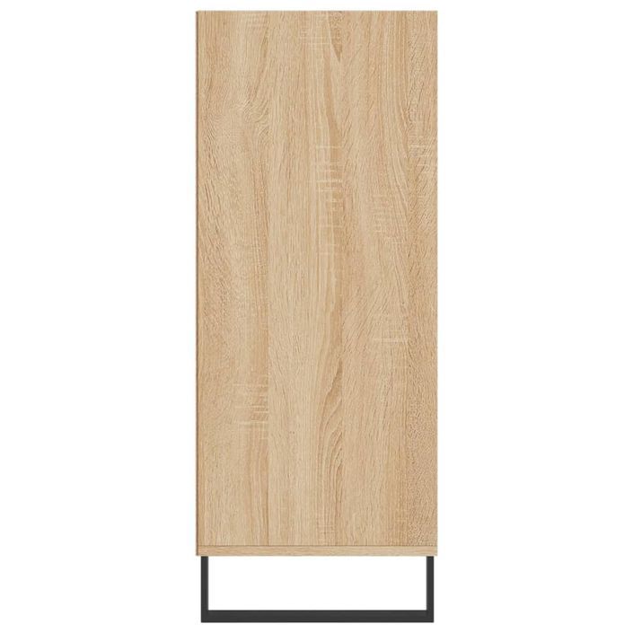 Buffet haut chêne sonoma 57x35x90 cm bois d'ingénierie - Photo n°5