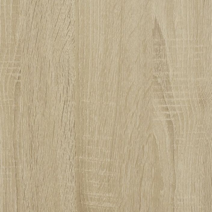 Buffet haut chêne sonoma 63x33x100 cm bois d'ingénierie - Photo n°11