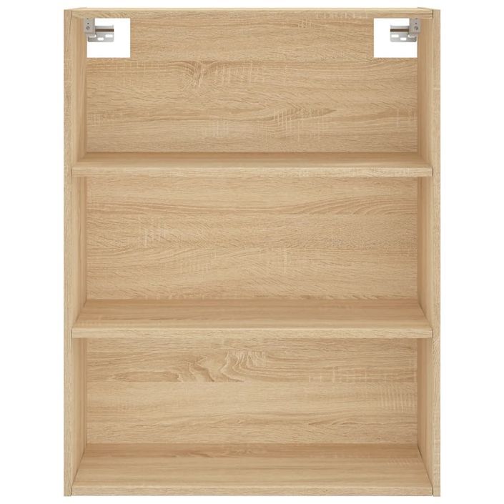 Buffet haut Chêne sonoma 69,5x34x180 cm Bois d'ingénierie - Photo n°6