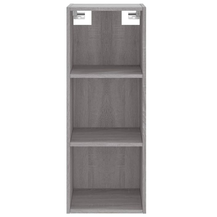 Buffet haut Sonoma gris 34,5x32,5x180 cm Bois d'ingénierie - Photo n°5