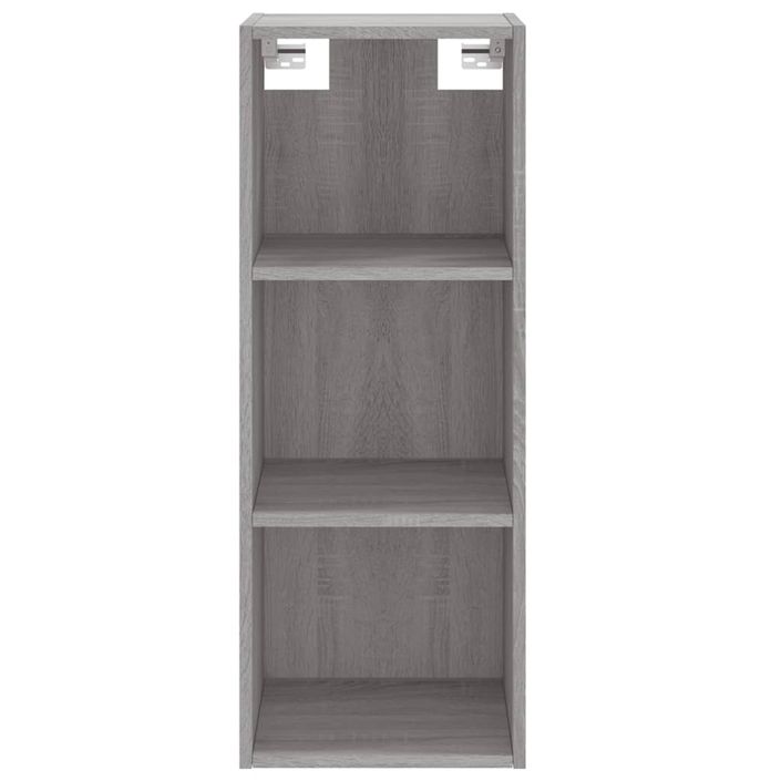 Buffet haut Sonoma gris 34,5x32,5x180 cm Bois d'ingénierie - Photo n°7