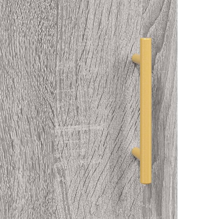 Buffet haut Sonoma gris 34,5x34x180 cm Bois d'ingénierie - Photo n°10