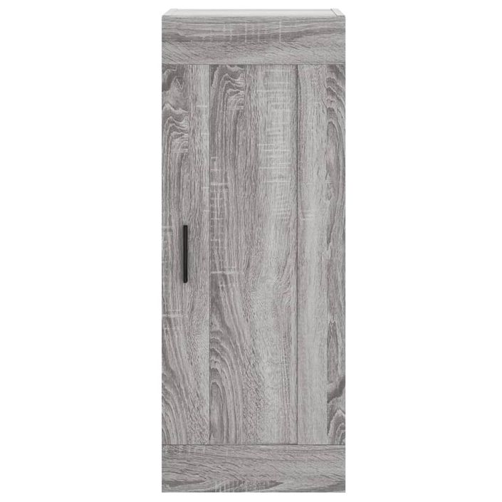 Buffet haut Sonoma gris 34,5x34x180 cm Bois d'ingénierie - Photo n°7