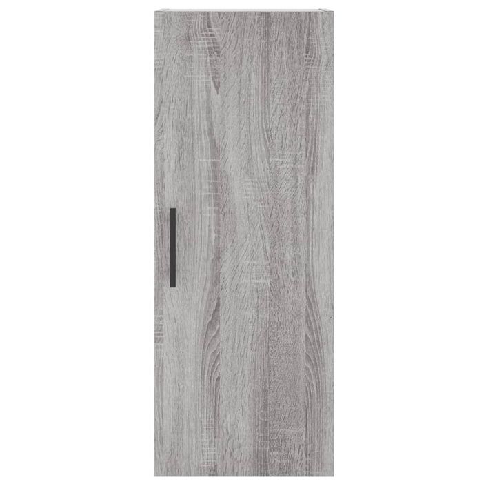 Buffet haut Sonoma gris 34,5x34x180 cm Bois d'ingénierie - Photo n°6