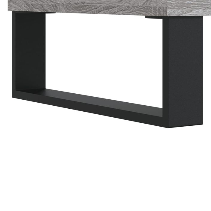 Buffet haut Sonoma gris 34,5x34x180 cm Bois d'ingénierie - Photo n°10