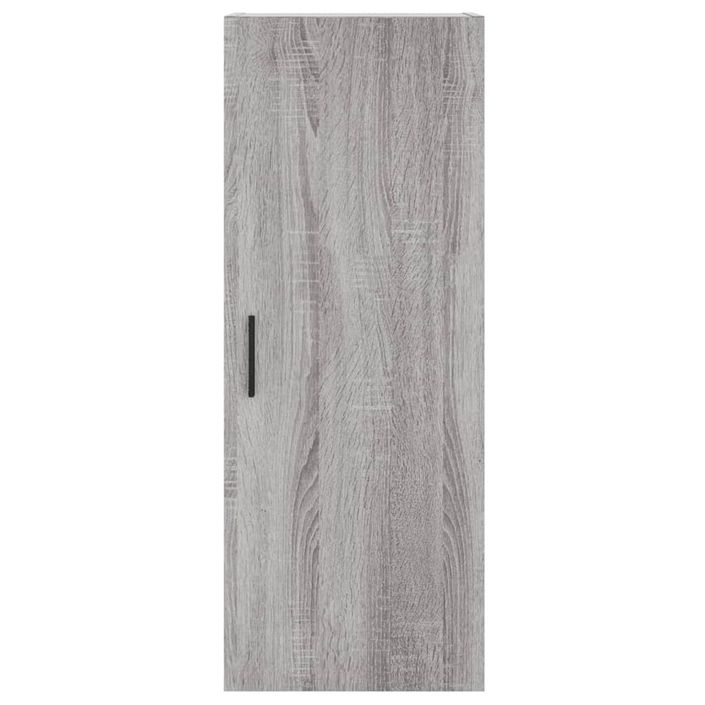 Buffet haut Sonoma gris 34,5x34x180 cm Bois d'ingénierie - Photo n°6