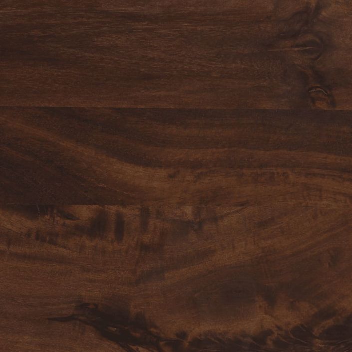 Buffet marron 60x34x75 cm bois massif de manguier - Photo n°9