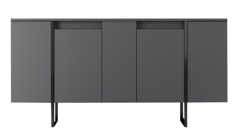 Buffet moderne 4 portes Taky 160 cm - Photo n°1