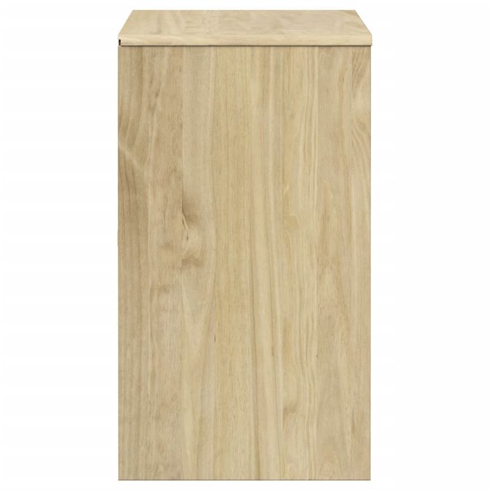 Buffet SAUDA chêne 80x43x75,5 cm bois massif de pin - Photo n°5