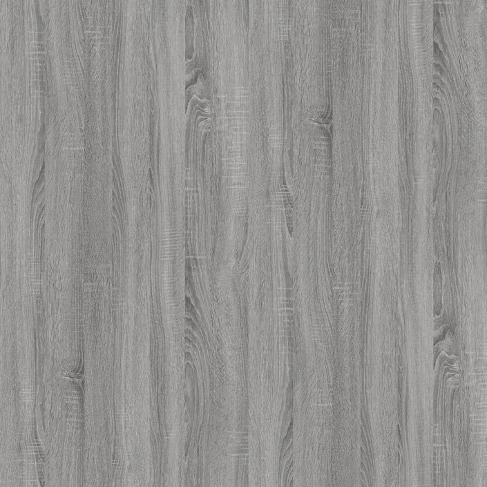 Buffet Sonoma gris 100x30x59,5 cm Bois d'ingénierie - Photo n°9