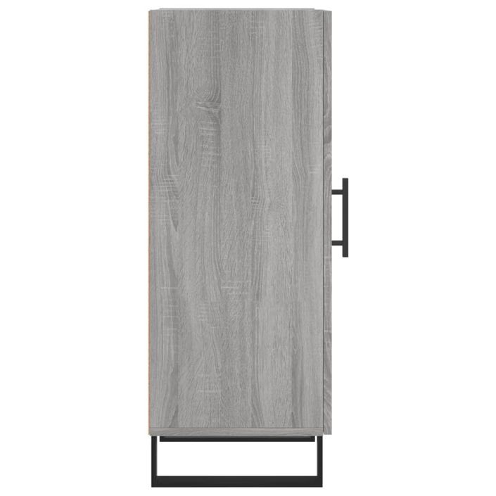 Buffet Sonoma gris 34,5x34x90 cm Bois d'ingénierie - Photo n°7