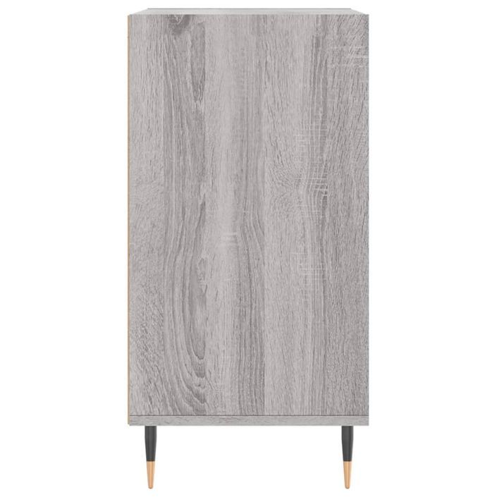 Buffet sonoma gris 57x35x70 cm bois d'ingénierie - Photo n°5