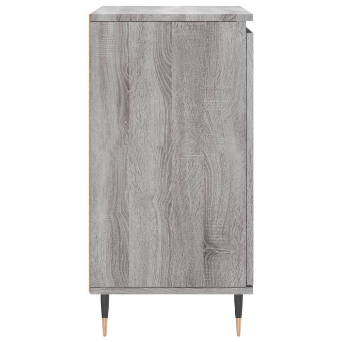 Buffet Sonoma gris 60x35x70 cm Bois d'ingénierie - Photo n°7