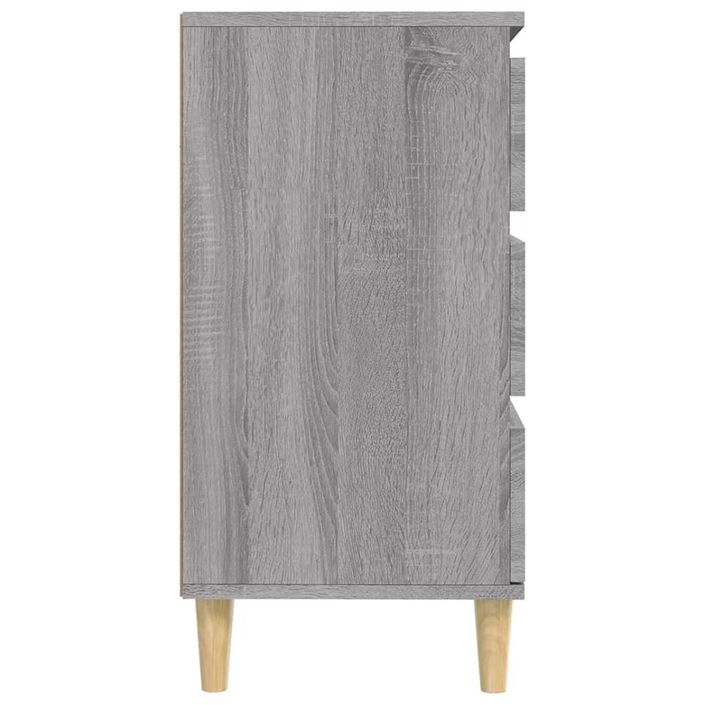 Buffet Sonoma gris 60x35x70 cm Bois d'ingénierie - Photo n°8