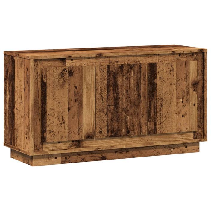 Buffet vieux bois 102x35x55 cm bois d'ingénierie - Photo n°1