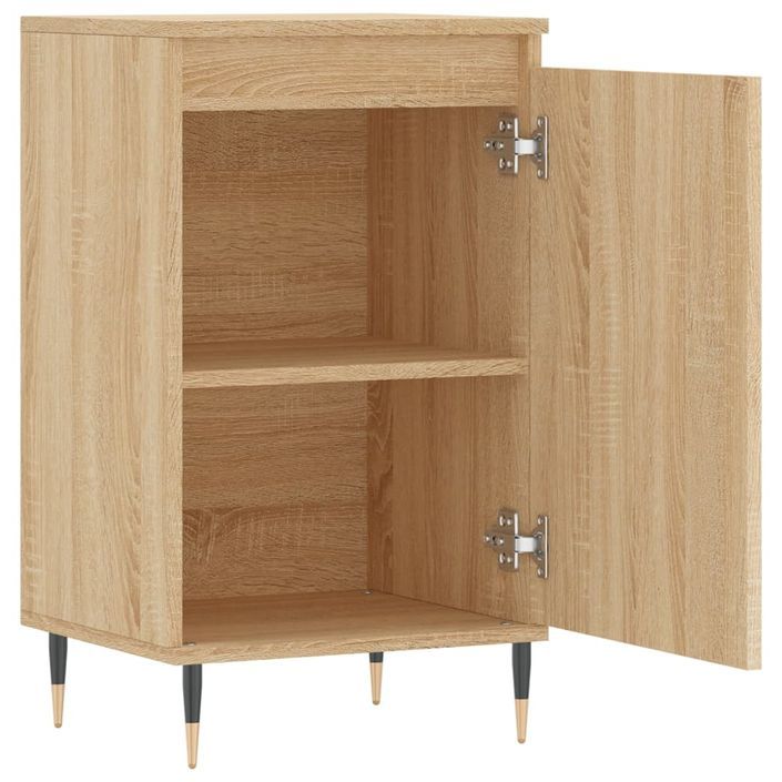 Buffets 2 pcs chêne sonoma 40x35x70 cm bois d'ingénierie - Photo n°7