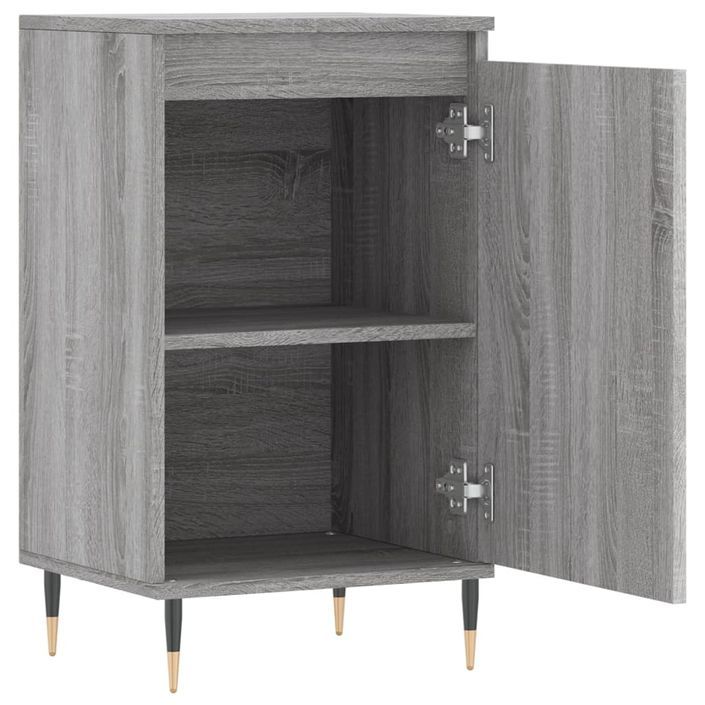 Buffets 2 pcs sonoma gris 40x35x70 cm bois d'ingénierie - Photo n°7