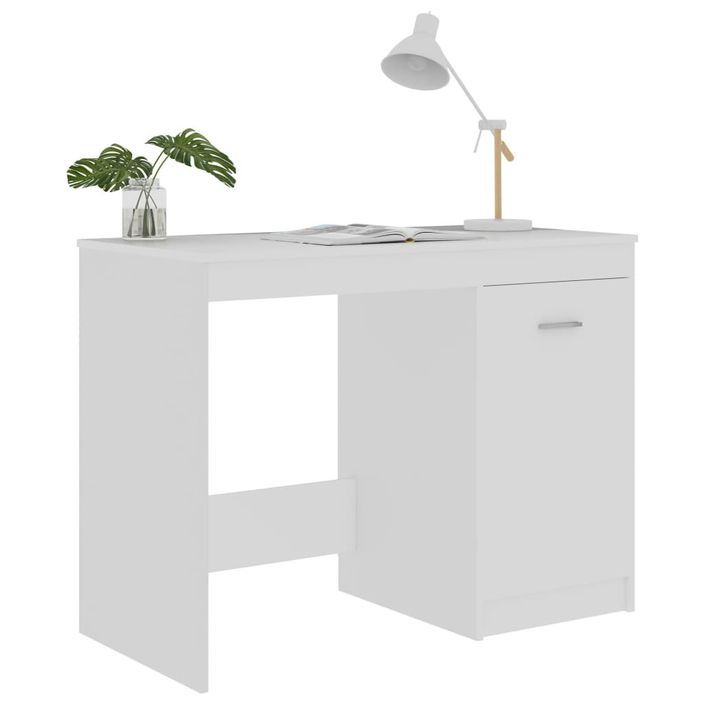 Bureau Blanc 100x50x76 cm - Photo n°5