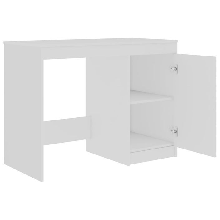 Bureau Blanc 100x50x76 cm - Photo n°6