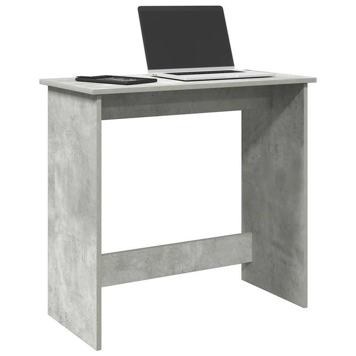 Bureau Gris béton 80x40x75 cm - Photo n°1