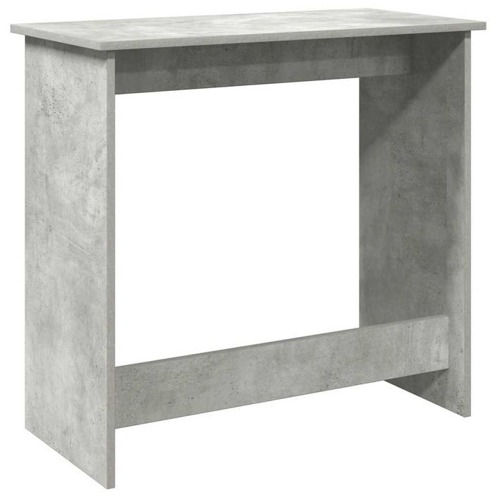 Bureau Gris béton 80x40x75 cm - Photo n°6