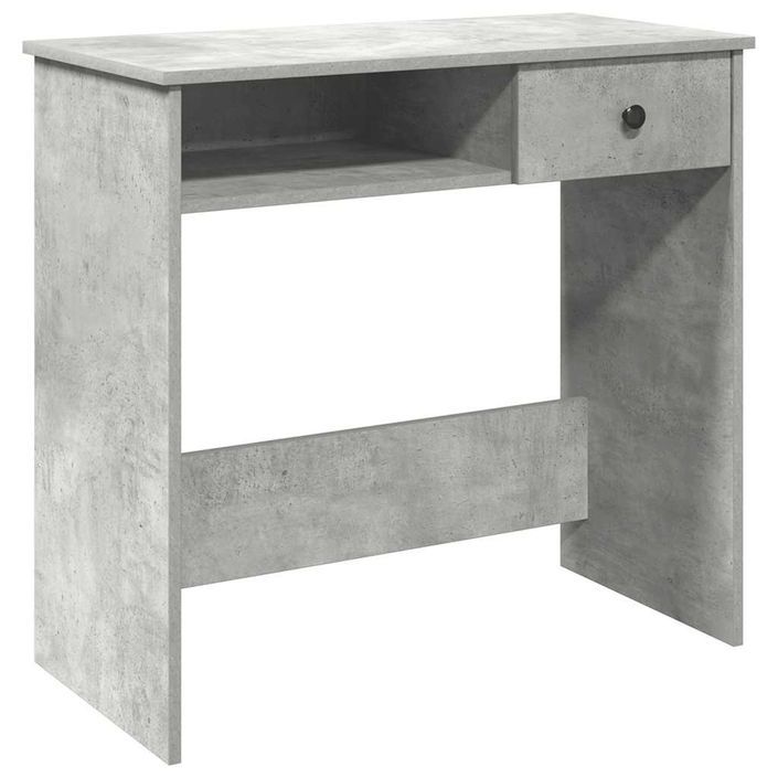 Bureau Gris béton 80x40x75 cm - Photo n°2