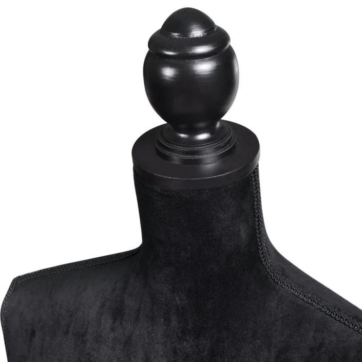 Buste de couture Mannequin de Femme Noir - Photo n°4